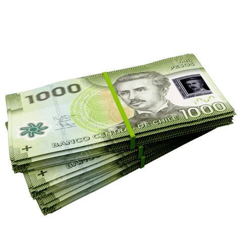 1000 Chilean Peso Stack Pile, Chilean Peso Stack Pile, Chile Currency ...