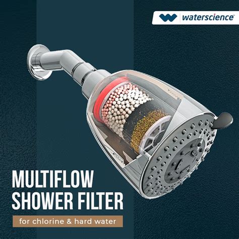 CLEO Multi Flow Shower Filter for Hard Water - Hard Water Shower Filter ...