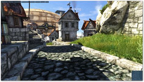 Heaven Benchmark Performance Test 的图像结果