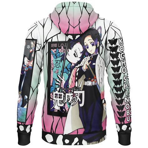 Kocho Shinobu Haori Demon Slayer Streetwear 3D Hoodie