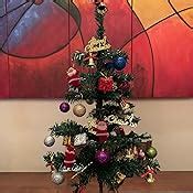 Buy TIED RIBBONS Christmas Tree for Table Home Office Decoration (2 ...