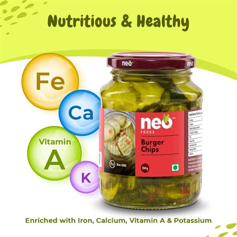 Neo Burger Chips 350g