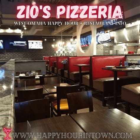Zio's Pizzeria: 181st & Wright 🍻 Omaha Happy Hour & Restaurant Info ...