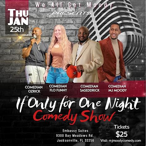 If Only for One Night Comedy Show, Embassy Suites by Hilton ...