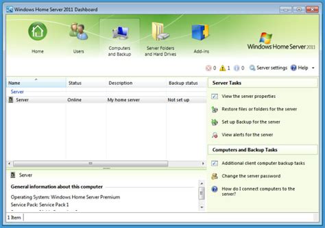Image result for Windows Home Server Backup