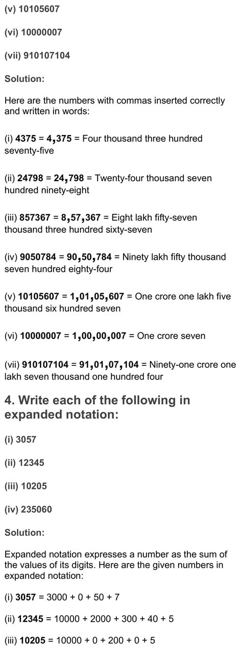 Class 6 Maths Chapter 1 Knowing Our Numbers Exercise 1.1 Solutions - RD ...
