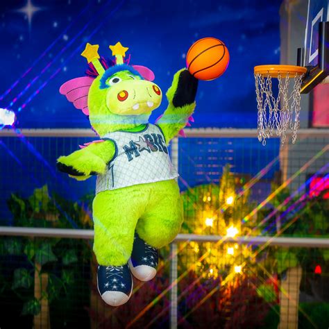 Orlando Magic Stuff The Magic Dragon 10" Mascot Plush Figure (City Edi ...