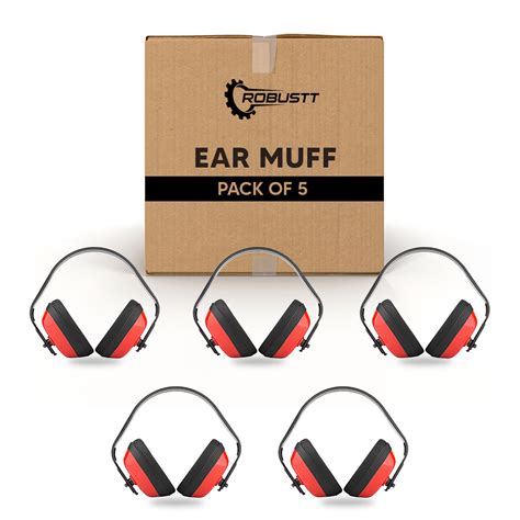 Buy Ear Muffs for Noise Reduction with Adjustable Bands – Robustt