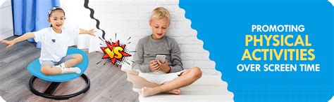 Kids Swivel Chairs Sensory Spinning Chair Body Balance Physical Therapy ...