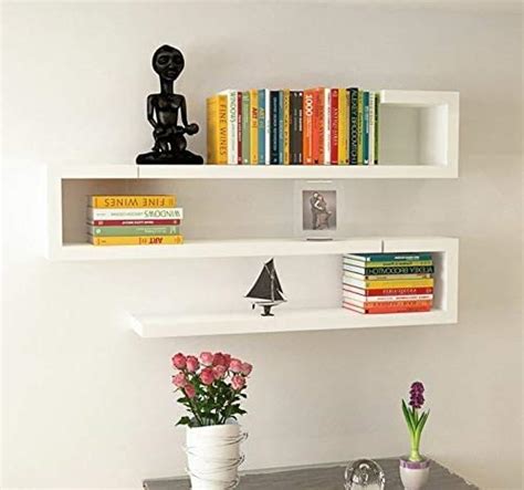 Prosperity HandicraftsKitchen Wall Shelf Set Wooden Wall Shelf Length ...