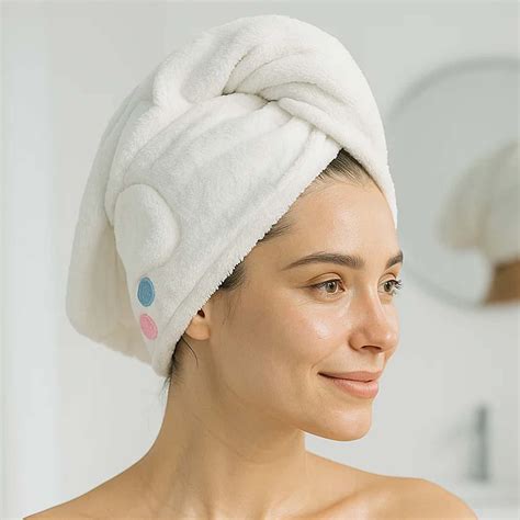 Cute Cartoon Hooded Hair Drying Towel Cap (1 Pc)– 9to999