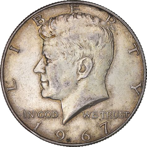 Coin, United States, Kennedy Half Dollar, Half Dollar, 1967, Philadelphia