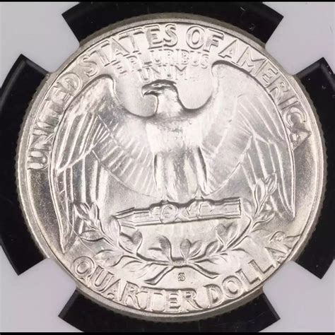 1939-S Washington Quarter Dollars Silver Coinage NGC MS-65 - Hertel's ...