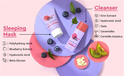 SIXAM Glow Get.Set.Glow Starter Kit | Facewash & Moisturizer combo with ...