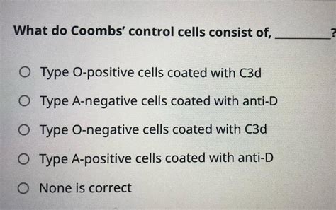 Image result for Coombs Control Cells