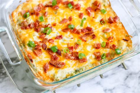 Cheesy Broccoli Cauliflower Bake - Love On A Plate
