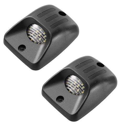 X AUTOHAUX 2pcs LED License Plate Light Car Number Lamp Replacement ...