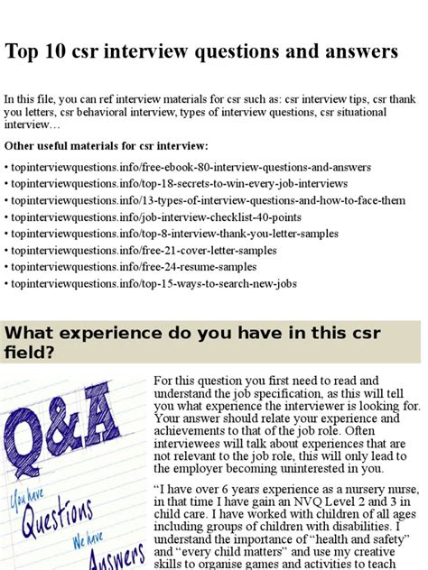 Image result for CSR Interview