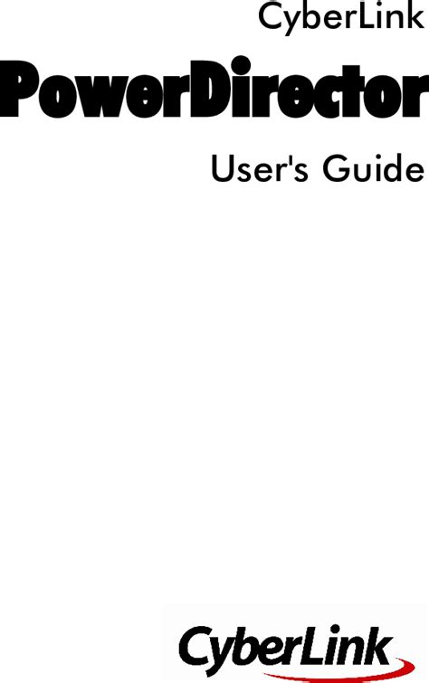 Image result for PowerDirector User Guide