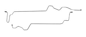 The Right Stuff ZTC7002S Stainless Transmission Cooler Line, 2 Piece ...