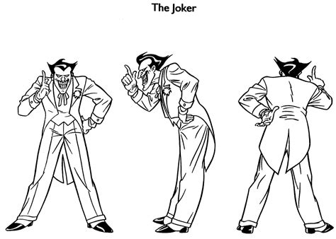 the joker batman turnaround | Batman the animated series, Animation ...