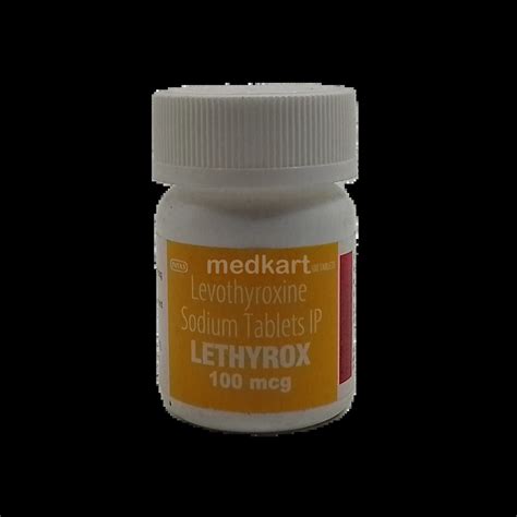 LETHYROX 100MCG TABLET 100'S Price, Uses, Side Effects & Substitutes ...