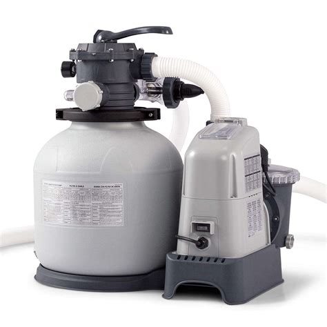 Sand Filter Pump & Saltwater System Intex Krystal Clear