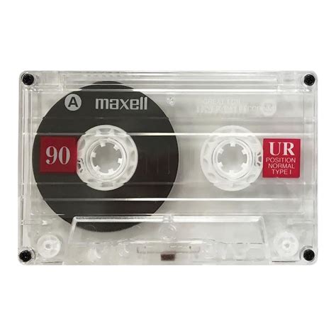 Maxell UR90 Cassette Tapes (5 Pack) - Blank Cassette Tapes for Music ...