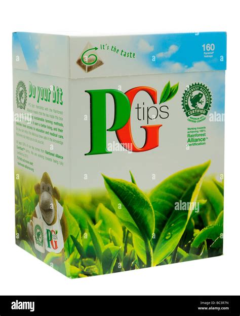 Box of PG Tips Pyramid Tea Bags Stock Photo - Alamy
