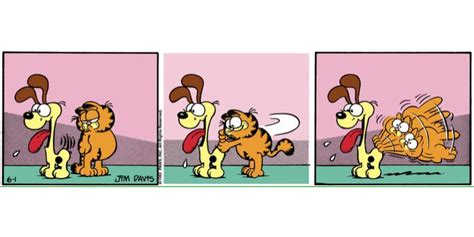 10 Funniest Garfield Comics Starring Odie