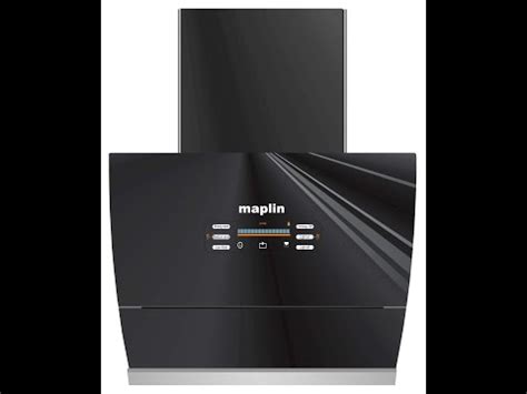 Maplin Voice VC60 Auto Clean Wall Mounted Black 1400 CMH Chimney Price ...