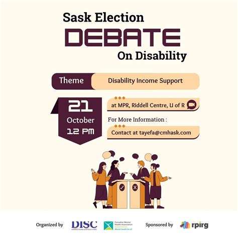 Saskatchewan Provincial Election Debate on Disability, Riddell Center ...