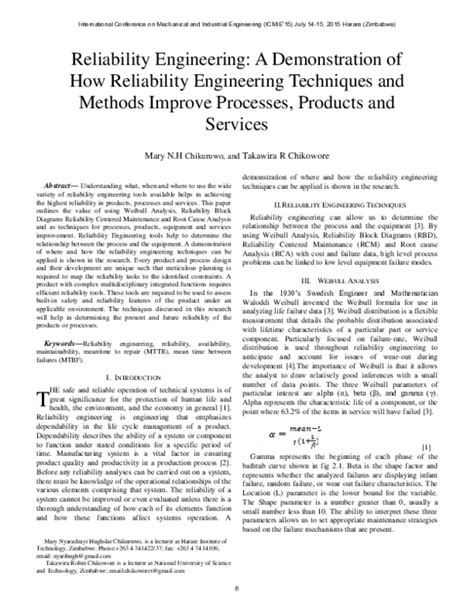 Image result for Reliability Engineering Research