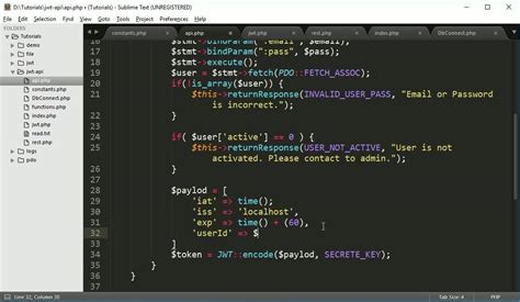 How to Set Up JWT in PHP API File 的图像结果