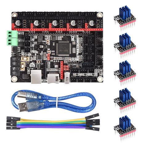 BIGTREETECH Direct SKR 2 32 Bit 3D Printer Controller + 5pcs TMC 2208 ...
