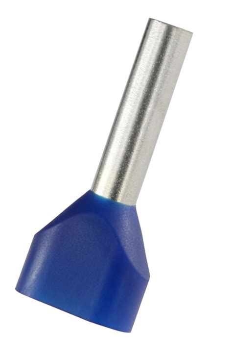RS PRO | RS PRO, Twin Insulated Bootlace Ferrule, 13 mm Pin Length, 2.9 ...