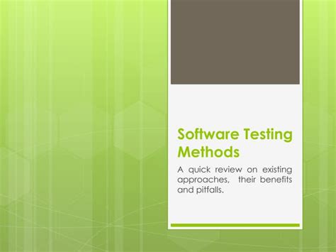 Image result for Software Testing Methods