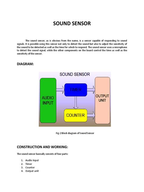 Sound Sensor Principle 的图像结果
