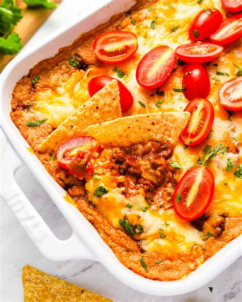 Warm Taco Dip EASY Keto Taco Dip Low Carb, 5 Ingredients | Joy