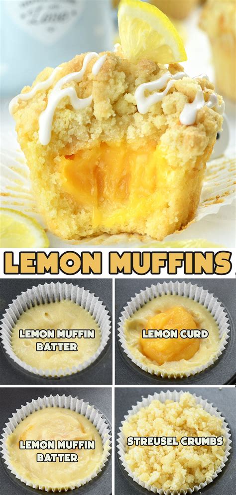 Lemon Curd Muffins | Recipe | Lemon dessert recipes, Lemon desserts ...