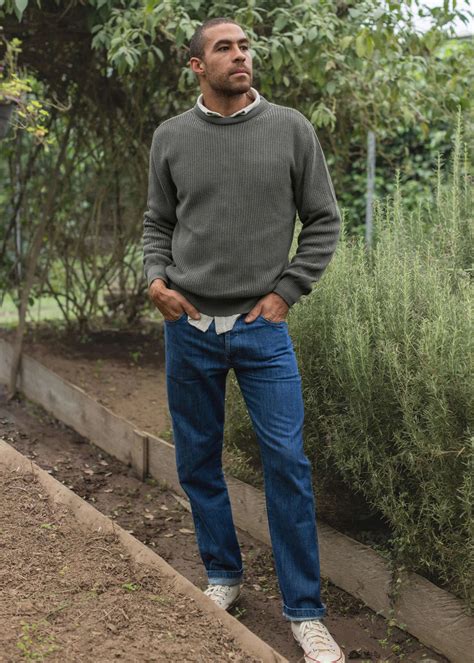 Bay Sweater - Pine | Men's Sweaters | Frances Jaye