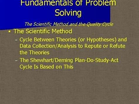 Image result for Scientific Approach to Problem Solving