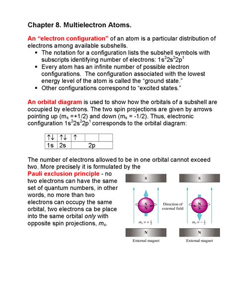 Calcium Electron Configuration Arrows