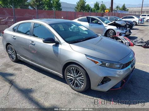 Report 3KPF54AD3NE487147 KIA FORTE 2022 Black Gasoline - price and damage history