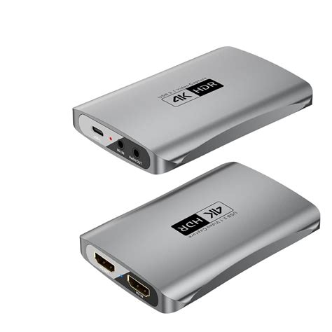 Video Capture Card Recording 4K 30FPS 2K 60FPS 1080P 120FPS HDMI to USB ...