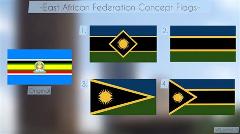 East African Federation Flag Redesigns : r/vexillology