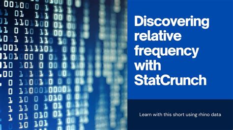 Image result for Frequency Distribution StatCrunch