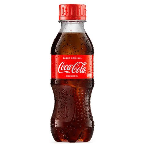 Refrigerante Coca Cola 200ml Garrafa - Gimba