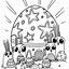 Image result for Cute Bunny Happy Easter Coloring Pages