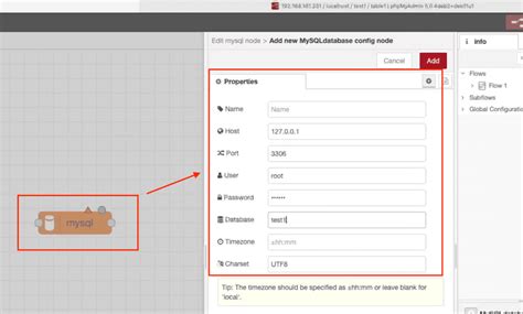 Image result for MySQL Node Red